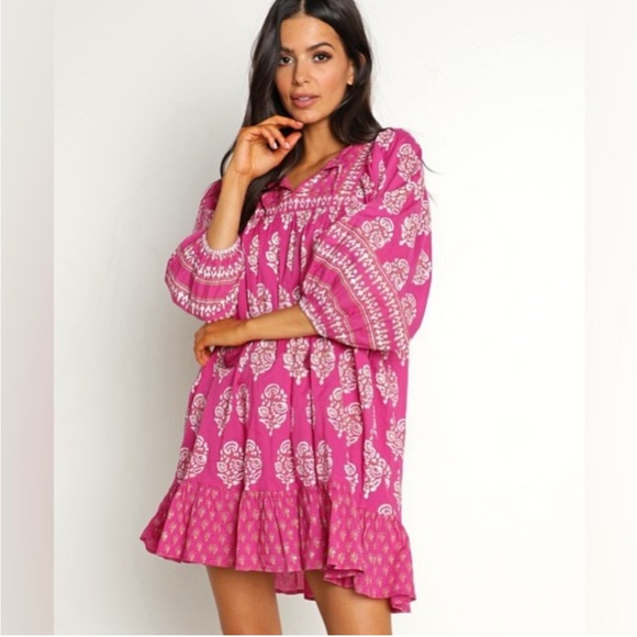 Cleobella Magdalena Mini Dress - Picture 1 of 7